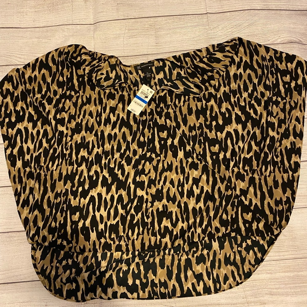 🌼women’s blouse cheetah leopard